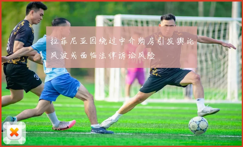 拉菲尼亚因绕过中介购房引发舆论风波或面临法律诉讼风险